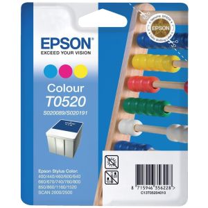 Kartuša Epson T0520, barvna (tricolor), original