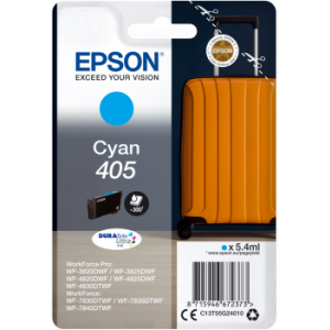 Kartuša Epson 405, T05G2, C13T05G24010, cian (cyan), original