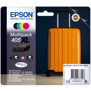 Kartuša Epson 405XL, T05H6, C13T05H64010, multipack, original