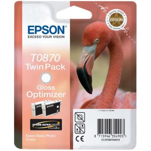 Kartuša Epson T0870, dvojni paket, optimizator barv (color optimalizer), original