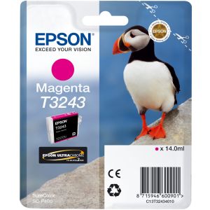 Kartuša Epson T3243, magenta, original