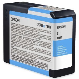 Kartuša Epson T5802, cian (cyan), original