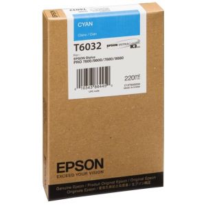 Kartuša Epson T6032, cian (cyan), original