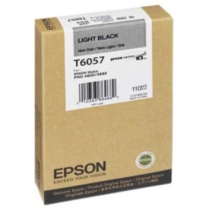 Kartuša Epson T6057, svetlo črna (light black), original