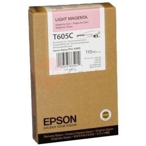 Kartuša Epson T605C, svetlo magenta (light magenta), original