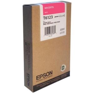 Kartuša Epson T6123, magenta, original