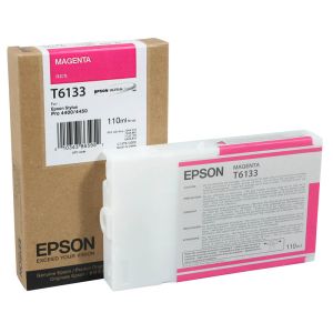 Kartuša Epson T6133, magenta, original
