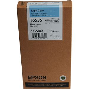 Kartuša Epson T6535, svetlo cian (light cyan), original