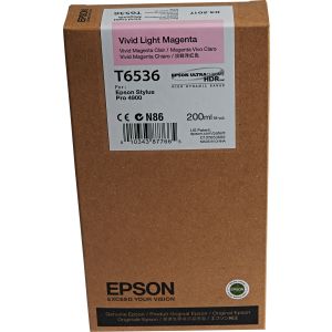 Kartuša Epson T6536, magenta, original