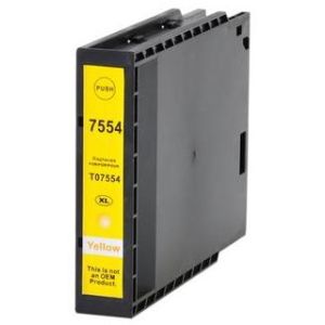 Kartuša Epson T7554 XL, rumena (yellow), alternativni