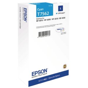 Kartuša Epson T7562, cian (cyan), original