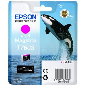 Kartuša Epson T7603, magenta, original