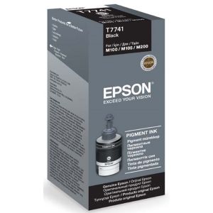 Kartuša Epson T7741, črna (black), original