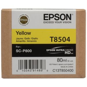Kartuša Epson T8504, rumena (yellow), original