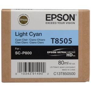 Kartuša Epson T8505, svetlo cian (light cyan), original