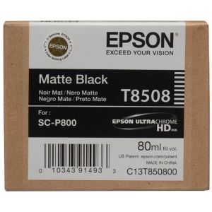 Kartuša Epson T8508, mat črna (matte black), original