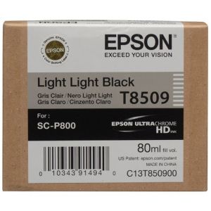 Kartuša Epson T8509, svetlo črna (light black), original