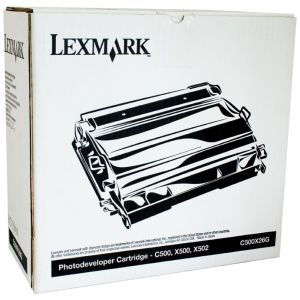 Boben Lexmark C500X26G (C500, X500, X502), črna (black), originalni