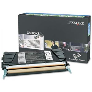 Toner Lexmark C5200KS (C530), črna (black), originalni