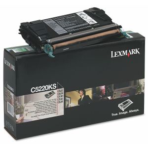 Toner Lexmark C5220KS (C522, C524, C530, C532, C534), črna (black), originalni