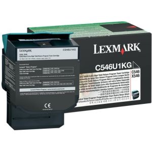 Toner Lexmark C546U1KG (X546, C546), črna (black), originalni