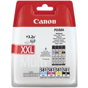 Kartuša Canon CLI-581 XXL CMYK, štiri pakete, multipack, original