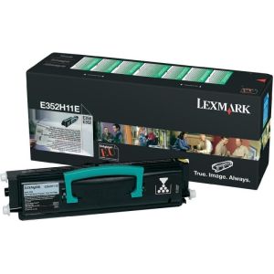 Toner Lexmark E352H11E (E350, E352), črna (black), originalni