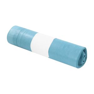 Vrečke za odpadke LDPE 60 x 70 cm, izvlečne modre 60 l / 10 kos, 30 mic