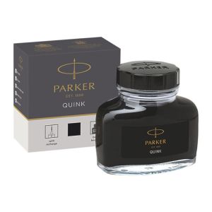 Steklenička s črnilom Parker - črna