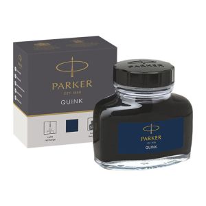 Steklenička s črnilom Parker - modro-črna
