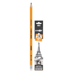 Grafitni/heksagonalni svinčnik z gumo št. 2/HB