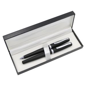 Komplet DUKE 209 B+F črn, Kemični svinčnik + Kemični svinčnik