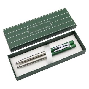 Kemični svinčnik + Mehanski svinčnik - set B1065 B+P, zelen