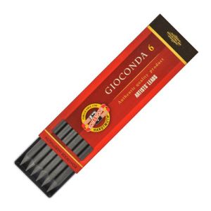 Grafitni svinčniki KOH-I-NOOR 2B / 5,6mm, 6 kos