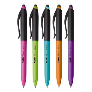 Kemični svinčnik MILAN P1 Touch Stylus Colors - mešanica barv