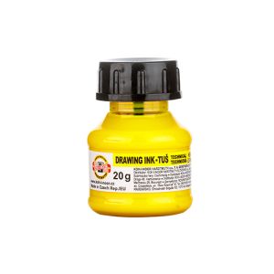 Tehnična barva KOH-I-NOOR 20 g, rumena