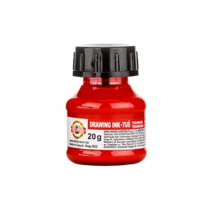 Tehnična barva KOH-I-NOOR 20 g, rdeča