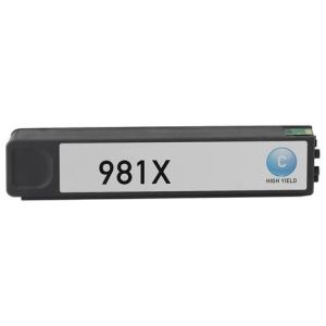 Kartuša HP 981X, L0R09A, cian (cyan), alternativni