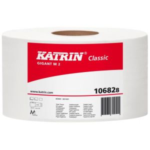 Toaletni papir 2-slojni KATRIN Classic Gigant M 23 cm, rola 300 m