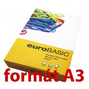 Kopirni papir euroBASIC A3, 80g