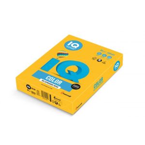 Barvni papir IQ barva sončno rumena SY40, A4, 80g