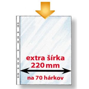 Eurobal karton PP ekonom A4 maxi ekstra širok 50mic 50kos