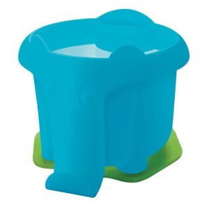Pelikan plastična skodelica za vodene barve v obliki slončka, modra