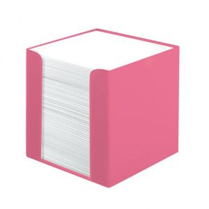 Blok kocka nezlepljena Herlitz Color Blocking 90x90x90mm indonezijsko roza
