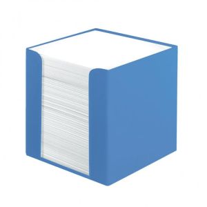 Blok kocka nezlepljena Herlitz Color Blocking 90x90x90mm baltsko modra
