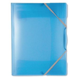 Plastična embalaža z gumijastim trakom PP Opaline modra lepenka