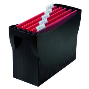 Prenosna škatla za visečo embalažo HAN SWING brez pokrova črna