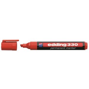 Permanentni marker edding 330 rdeč