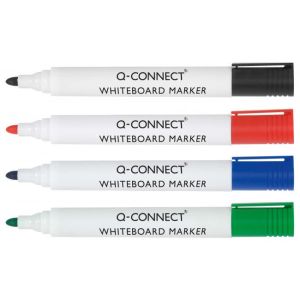 Q-CONNECT 4S set markerjev za belo tablo