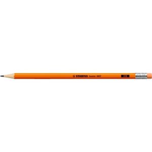 STABILO Swano Fluo svinčnik z gumo oranžna 12 kos